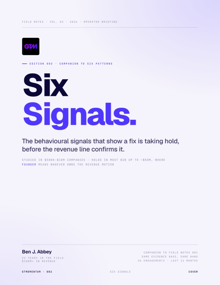 Cover of The Six Signals